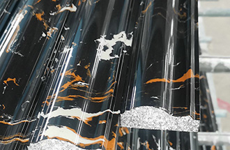 如何選擇石塑電梯門套的顏色？